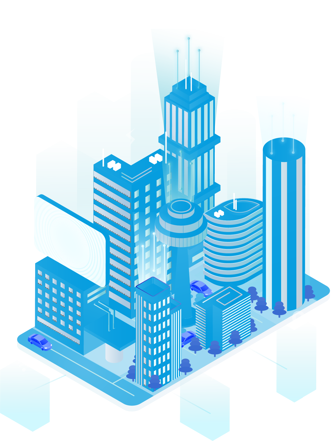 Smart City 3D visualization